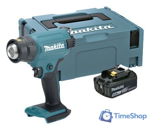 Промышленный фен Makita DHG180RT1J (с 1-им АКБ) - Изображение №1 — Интернет-магазин Time-Shop