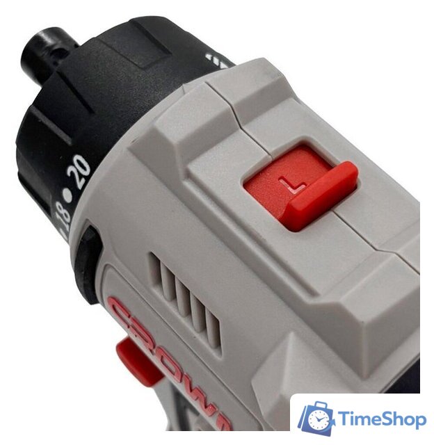 Дрель-шуруповерт Crown CT21129HQX-2 BMC (с 2-мя АКБ, кейс) - Изображение №8 — Интернет-магазин Time-Shop