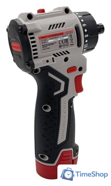 Дрель-шуруповерт Crown CT21129HQX-2 BMC (с 2-мя АКБ, кейс) - Изображение №4 — Интернет-магазин Time-Shop
