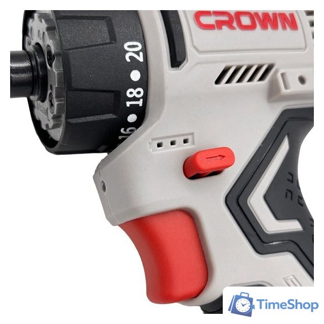Дрель-шуруповерт Crown CT21129HQX-2 BMC (с 2-мя АКБ, кейс) - Изображение №9 — Интернет-магазин Time-Shop