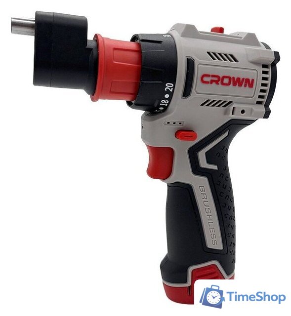 Дрель-шуруповерт Crown CT21129HQX-2 BMC (с 2-мя АКБ, кейс) - Изображение №10 — Интернет-магазин Time-Shop
