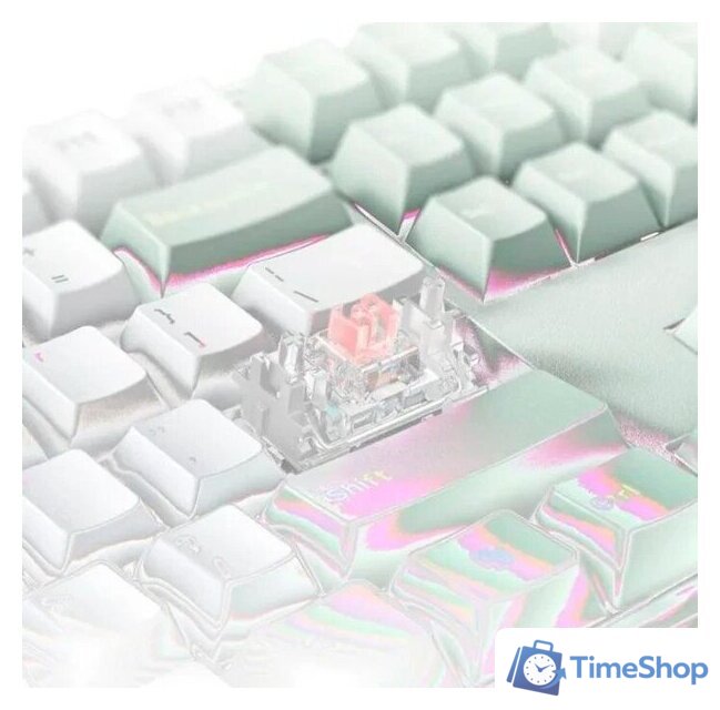 Клавиатура Ugreen KU103 (зеленый/белый) - Изображение №3 — Интернет-магазин Time-Shop