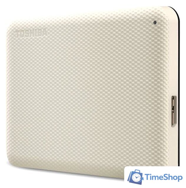 Внешний накопитель Toshiba Canvio Advance 2TB HDTCA20EW3AA (бежевый) - Изображение №3 — Интернет-магазин Time-Shop