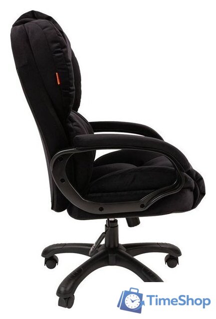 Офисное кресло CHAIRMAN Home 434 (ткань, Т-84 черный) - Изображение №3 — Интернет-магазин Time-Shop