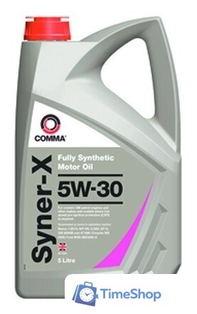 Моторное масло Comma Syner-X 5W-30 5л - Изображение №1 — Интернет-магазин Time-Shop