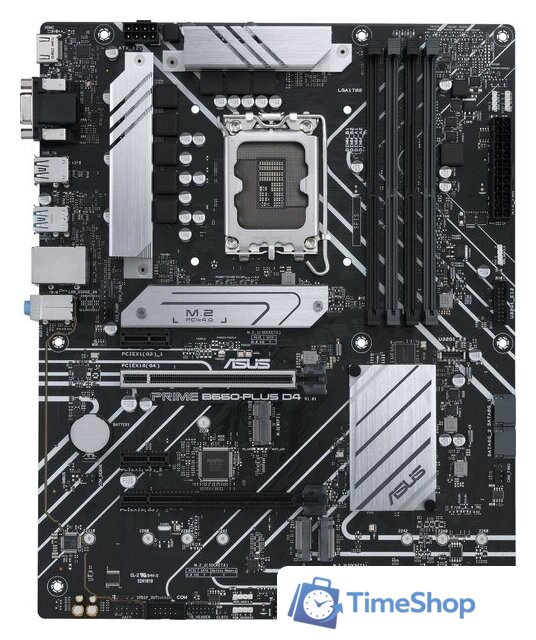 Материнская плата ASUS Prime B660-PLUS D4 - Изображение №1 — Интернет-магазин Time-Shop
