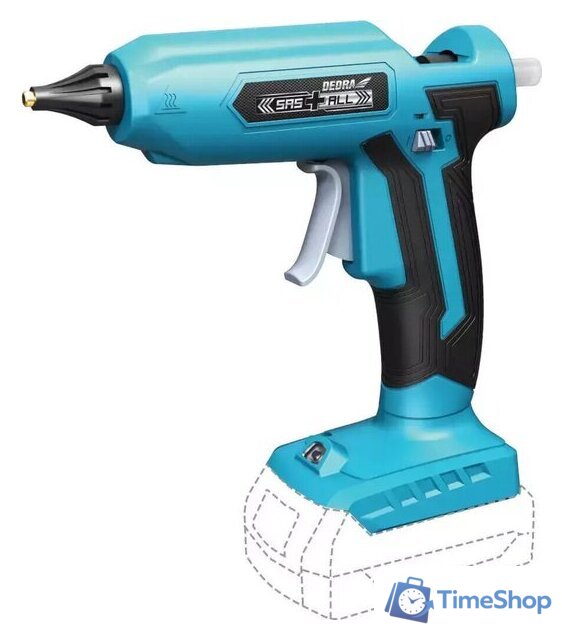 Термоклеевой пистолет Dedra DED7052 (без АКБ) - Изображение №1 — Интернет-магазин Time-Shop