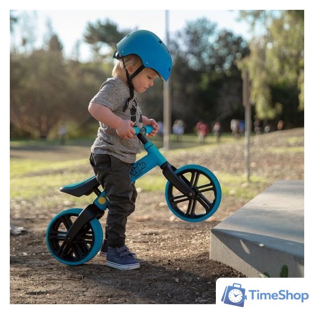 Беговел Yvolution Y Velo Junior (розовый) - Изображение №4 — Интернет-магазин Time-Shop