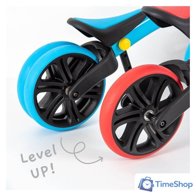 Беговел Yvolution Y Velo Junior (розовый) - Изображение №2 — Интернет-магазин Time-Shop