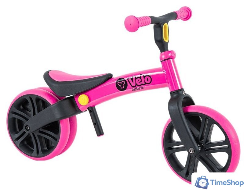 Беговел Yvolution Y Velo Junior (розовый) - Изображение №1 — Интернет-магазин Time-Shop