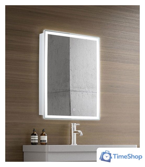  Silver Mirrors Шкаф с зеркалом Киотo 53.5х75 LED-00002357 - Изображение №3 — Интернет-магазин Time-Shop