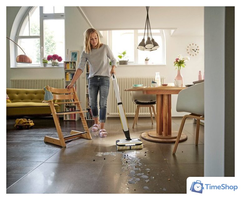 Электрошвабра Karcher FC 7 Cordless Plus Stone 1.055-716.0 - Изображение №2 — Интернет-магазин Time-Shop