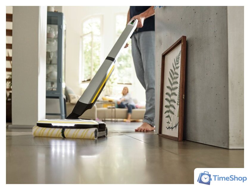 Электрошвабра Karcher FC 7 Cordless Plus Stone 1.055-716.0 - Изображение №8 — Интернет-магазин Time-Shop