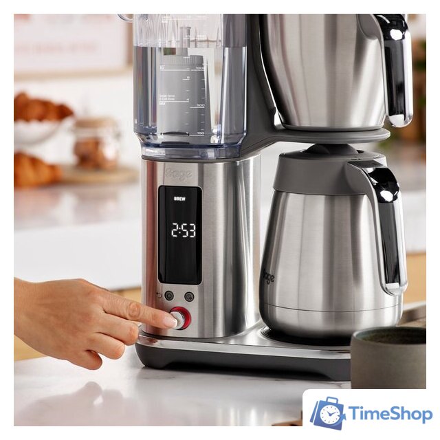 Капельная кофеварка Sage the Luxe Brewer Thermal SDC465BSS - Изображение №5 — Интернет-магазин Time-Shop