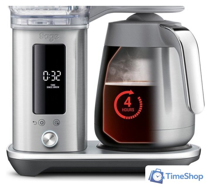 Капельная кофеварка Sage the Luxe Brewer Thermal SDC465BSS - Изображение №12 — Интернет-магазин Time-Shop