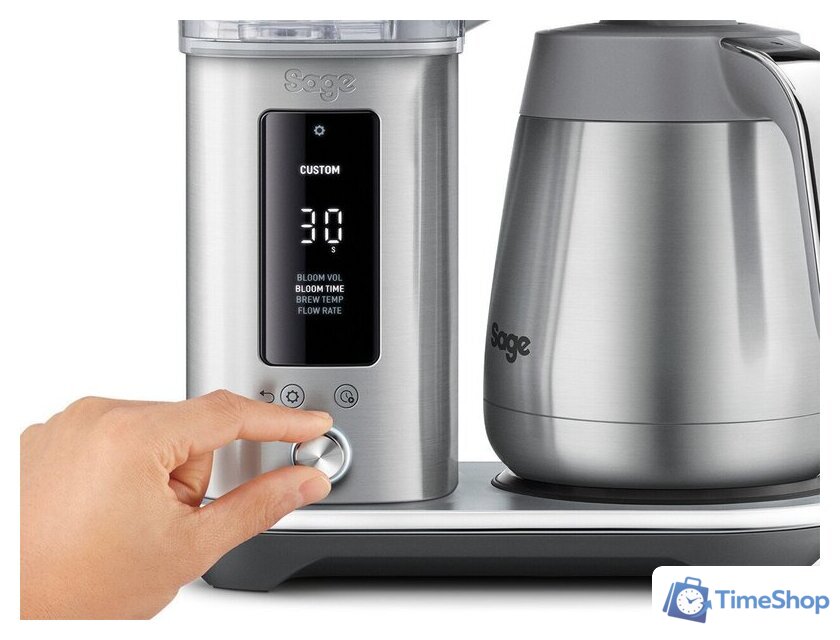 Капельная кофеварка Sage the Luxe Brewer Thermal SDC465BSS - Изображение №11 — Интернет-магазин Time-Shop