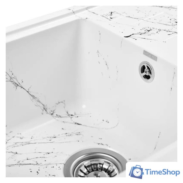 Кухонная мойка Wisent WB15-12 (с сифоном GER013) - Изображение №4 — Интернет-магазин Time-Shop