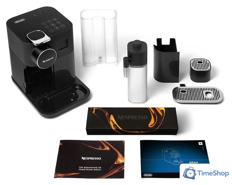 Капсульная кофеварка DeLonghi Gran Lattissima EN650.B - Изображение №4 — Интернет-магазин Time-Shop