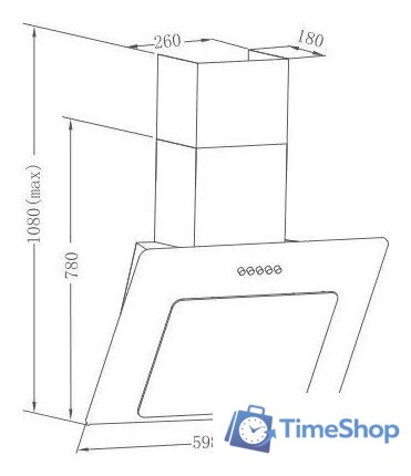 Кухонная вытяжка Meferi AIRBOX60WH Power - Изображение №17 — Интернет-магазин Time-Shop