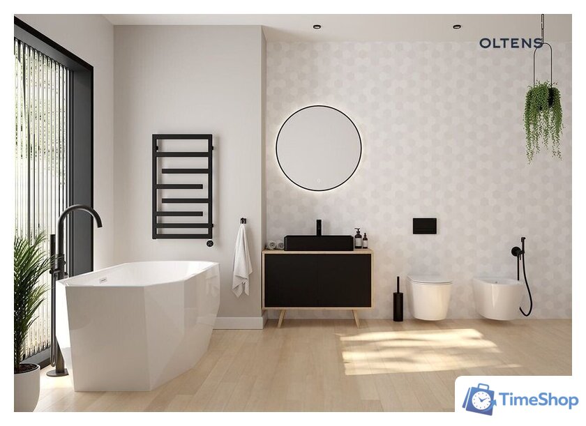 Смеситель с лейкой для биде Oltens Molle 31100300 - Изображение №3 — Интернет-магазин Time-Shop