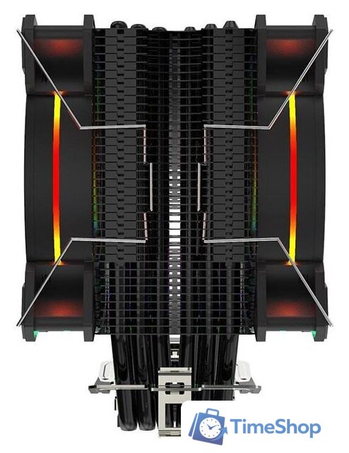 Кулер для процессора ALSEYE H120D (черный) - Изображение №5 — Интернет-магазин Time-Shop