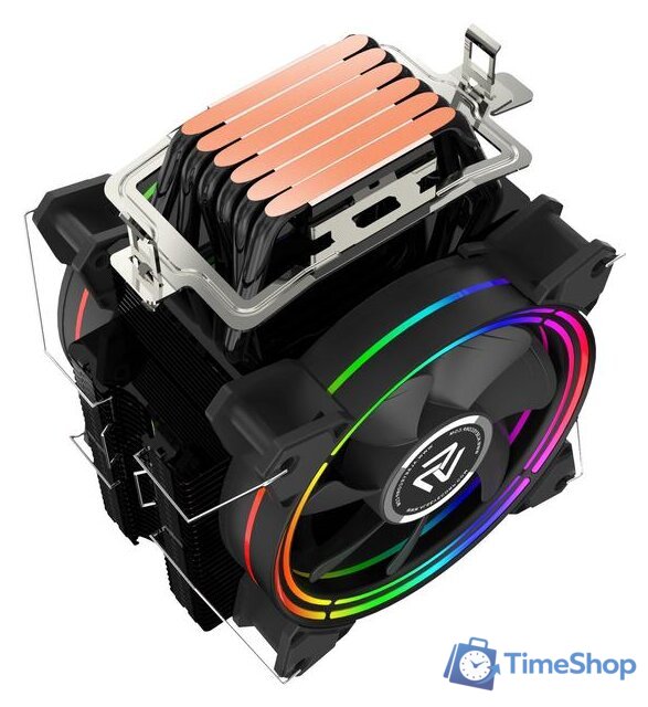 Кулер для процессора ALSEYE H120D (черный) - Изображение №3 — Интернет-магазин Time-Shop
