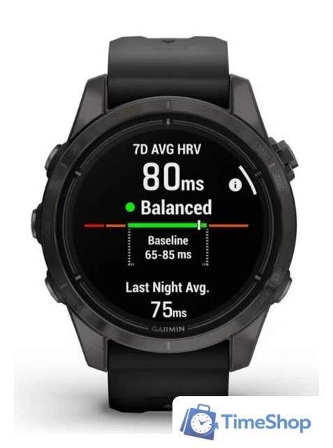 Умные часы Garmin Epix Pro Gen 2 Sapphire 42 мм (карбоново-серый титан/черный) - Изображение №6 — Интернет-магазин Time-Shop