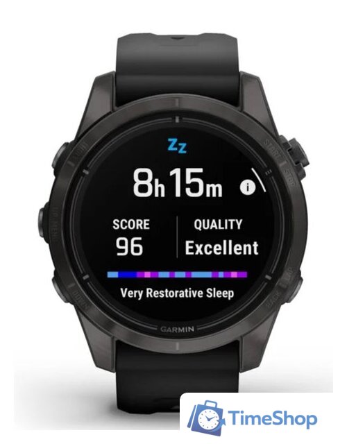 Умные часы Garmin Epix Pro Gen 2 Sapphire 42 мм (карбоново-серый титан/черный) - Изображение №8 — Интернет-магазин Time-Shop