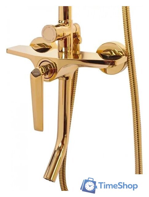 Душевая система  Hansberge H5068 (золото глянец) - Изображение №3 — Интернет-магазин Time-Shop