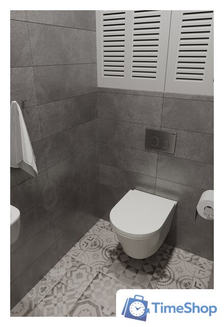 Инсталляция для унитаза Lavinia Boho Relfix 5 в 1 77010035 (хром пластик) - Изображение №7 — Интернет-магазин Time-Shop