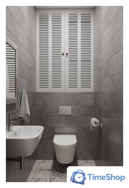 Инсталляция для унитаза Lavinia Boho Relfix 5 в 1 77010035 (хром пластик) - Изображение №6 — Интернет-магазин Time-Shop