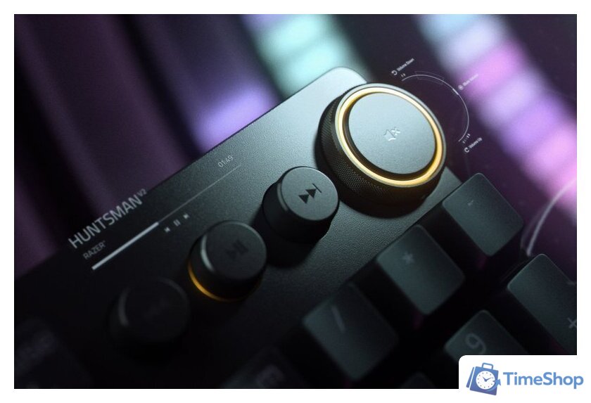 Клавиатура Razer Huntsman V2 (Purple Switch) - Изображение №4 — Интернет-магазин Time-Shop