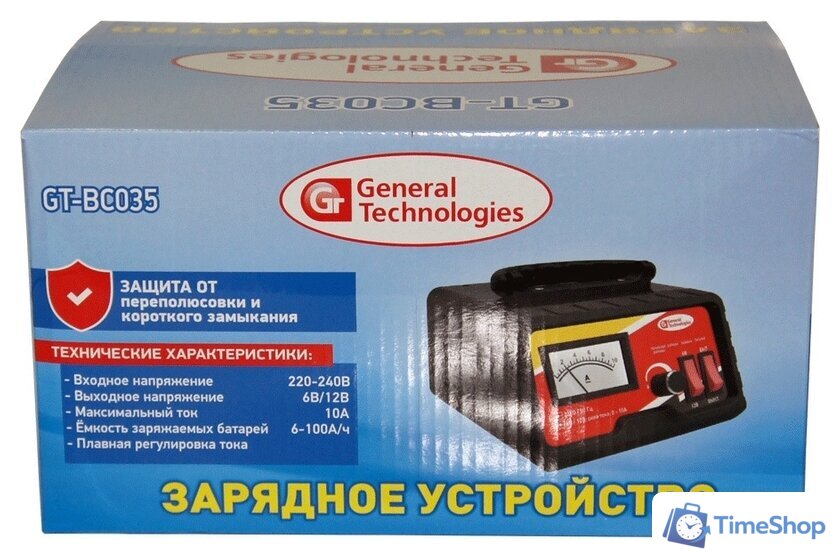 Зарядное устройство General Technologies GT-BC035 - Изображение №6 — Интернет-магазин Time-Shop