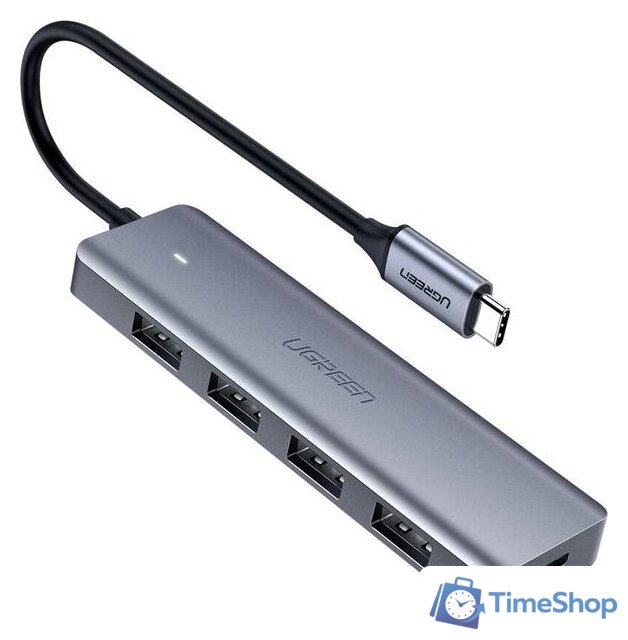USB-хаб Ugreen CM219 70336 - Изображение №1 — Интернет-магазин Time-Shop