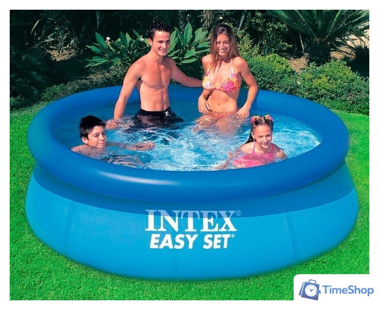 Надувной бассейн Intex Easy Set 396x84 [28143NP] - Изображение №2 — Интернет-магазин Time-Shop