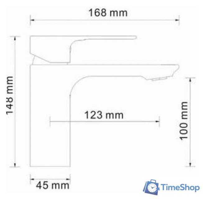 Смеситель Vieir V283511 - Изображение №3 — Интернет-магазин Time-Shop