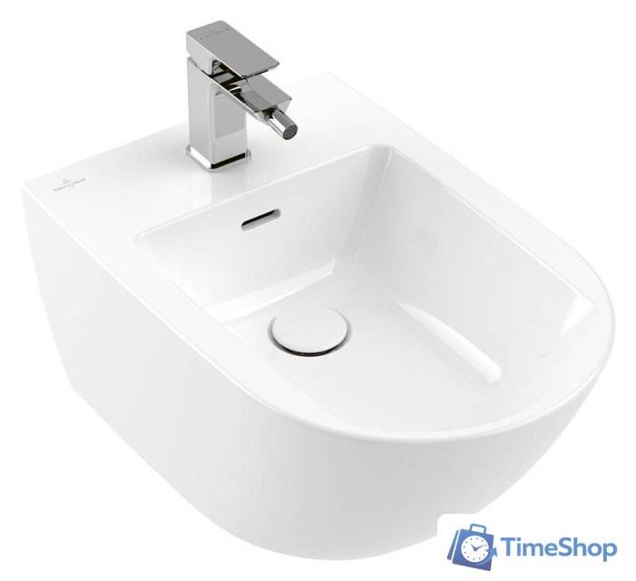 Биде Villeroy & Boch Subway 3.0 Weiss Alpin 44700001 - Изображение №1 — Интернет-магазин Time-Shop