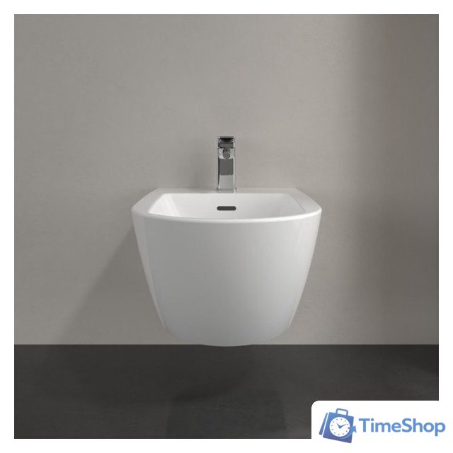 Биде Villeroy & Boch Subway 3.0 Weiss Alpin 44700001 - Изображение №4 — Интернет-магазин Time-Shop