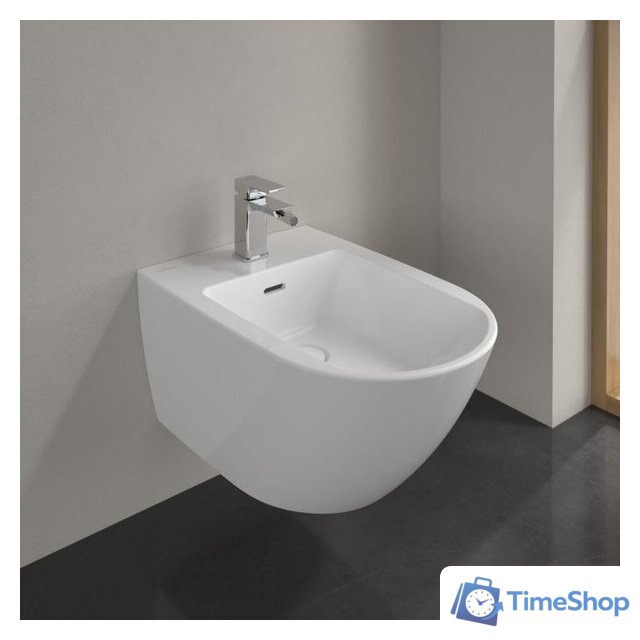 Биде Villeroy & Boch Subway 3.0 Weiss Alpin 44700001 - Изображение №3 — Интернет-магазин Time-Shop
