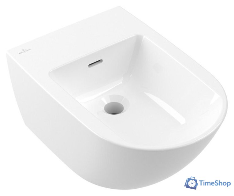 Биде Villeroy & Boch Subway 3.0 Weiss Alpin 44700001 - Изображение №2 — Интернет-магазин Time-Shop