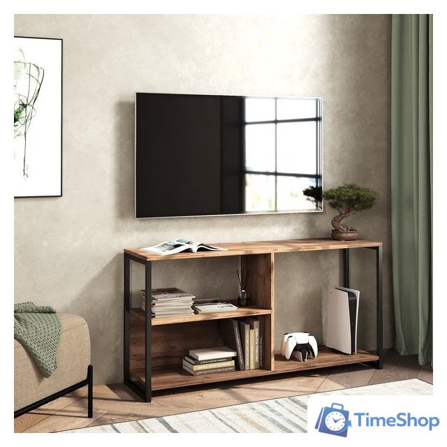 Тумба Mio Tesoro Codi Loft (дуб золотой крафт/черный) - Изображение №3 — Интернет-магазин Time-Shop