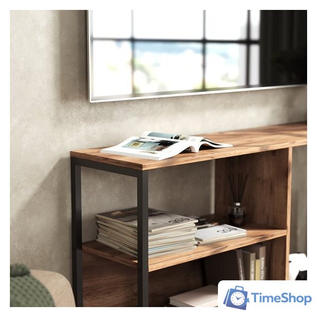 Тумба Mio Tesoro Codi Loft (дуб золотой крафт/черный) - Изображение №4 — Интернет-магазин Time-Shop