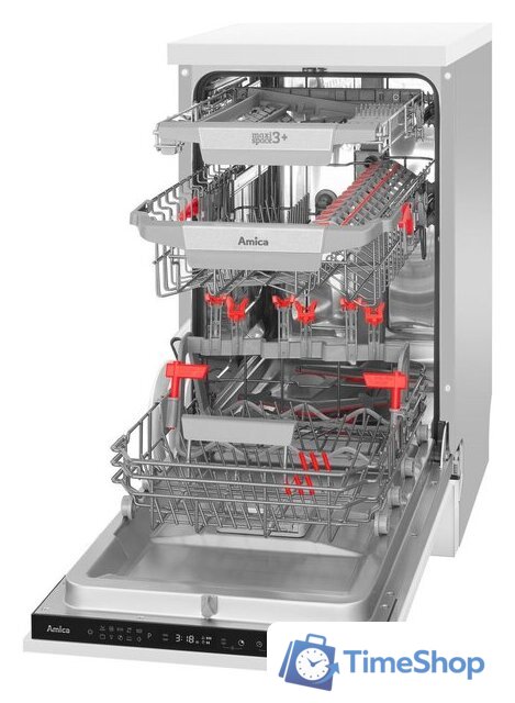Встраиваемая посудомоечная машина Amica DIM480C10EBONSViD - Изображение №4 — Интернет-магазин Time-Shop