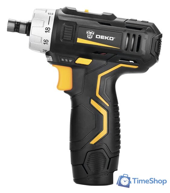 Ударная дрель-шуруповерт Deko GCD12DU3 SET4 063-4038 (с 2-мя АКБ, кейс, набор оснастки) - Изображение №4 — Интернет-магазин Time-Shop