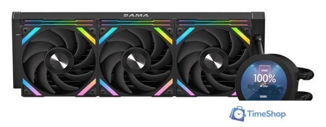 Система жидкостного охлаждения для процессора Sama Q70 360 (черный) - Изображение №3 — Интернет-магазин Time-Shop