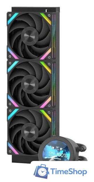 Система жидкостного охлаждения для процессора Sama Q70 360 (черный) - Изображение №2 — Интернет-магазин Time-Shop