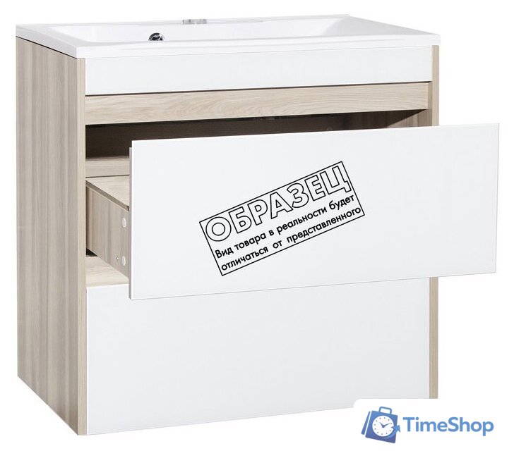  Style Line Тумба под умывальник Монако 75 (подвесная) - Изображение №2 — Интернет-магазин Time-Shop