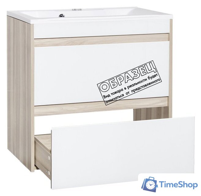  Style Line Тумба под умывальник Монако 75 (подвесная) - Изображение №3 — Интернет-магазин Time-Shop