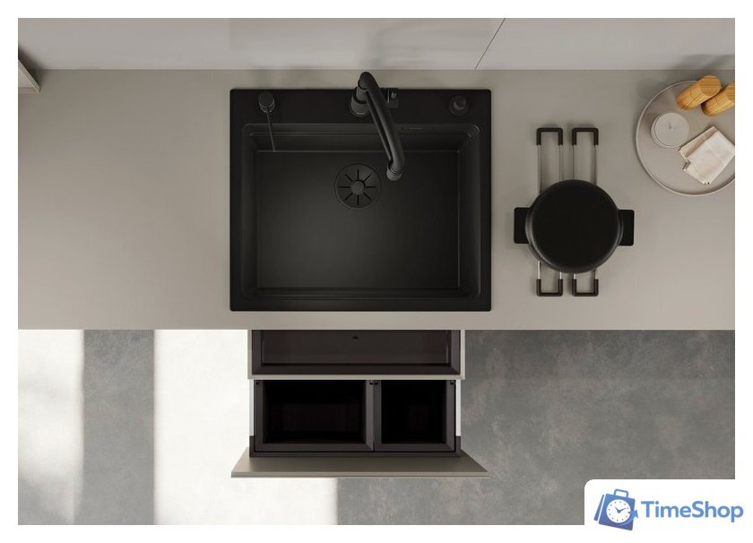 Кухонная мойка Blanco Etagon 6 527260 (вулканический серый) - Изображение №3 — Интернет-магазин Time-Shop