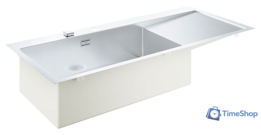 Кухонная мойка Grohe K1000 80-S 116/52 1.0 lh 31581SD1 (левая) - Изображение №1 — Интернет-магазин Time-Shop